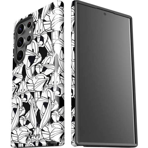 Looney Tunes Bugs Bunny Super Sized Pattern Galaxy S23 Ultra Pro Case