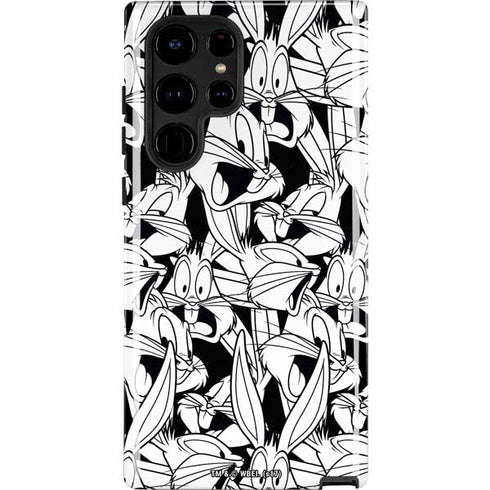 Looney Tunes Bugs Bunny Super Sized Pattern Galaxy S25 Ultra Impact Case