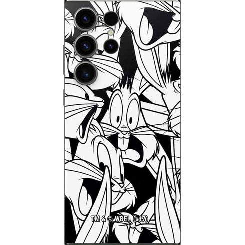 Looney Tunes Bugs Bunny Super Sized Pattern Galaxy S24 Ultra Skin