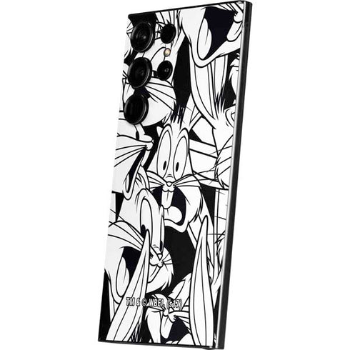 Looney Tunes Bugs Bunny Super Sized Pattern Galaxy S25 Ultra Skin