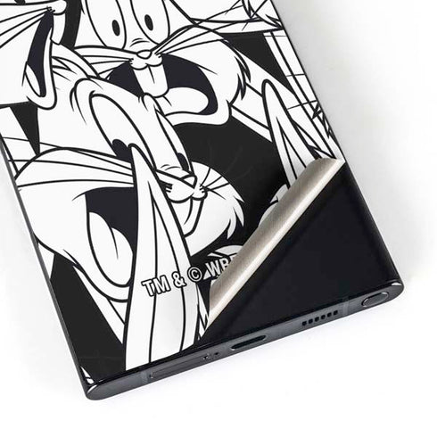 Looney Tunes Bugs Bunny Super Sized Pattern Galaxy S24 Ultra Skin