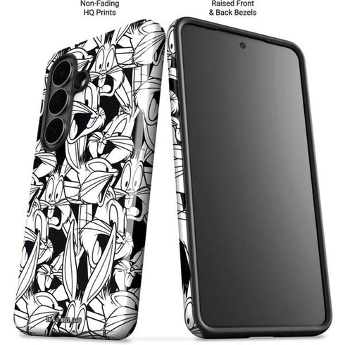 Looney Tunes Bugs Bunny Super Sized Pattern Galaxy S26 Plus Impact Case