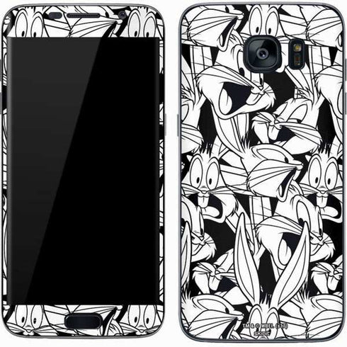 Looney Tunes Bugs Bunny Super Sized Pattern Galaxy S7 Skin