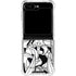 Looney Tunes Bugs Bunny Super Sized Pattern Galaxy Z Flip6 Clear Case