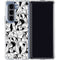 Looney Tunes Bugs Bunny Super Sized Pattern Galaxy Z Fold5 5G Clear Case