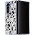 Looney Tunes Bugs Bunny Super Sized Pattern Galaxy Z Fold5 5G Clear Case