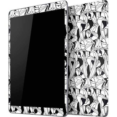 Looney Tunes Bugs Bunny Super Sized Pattern iPad Skins