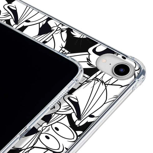 Looney Tunes Bugs Bunny Super Sized Pattern iPad 11th Gen (2025) Clear Case