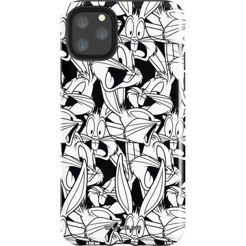 Looney Tunes Bugs Bunny Super Sized Pattern iPhone Cases