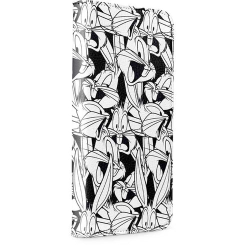 Looney Tunes Bugs Bunny Super Sized Pattern iPhone 13 Folio Case