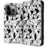 Looney Tunes Bugs Bunny Super Sized Pattern iPhone 13 Pro Folio Case