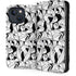 Looney Tunes Bugs Bunny Super Sized Pattern iPhone 14 Plus Folio Case