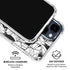 Looney Tunes Bugs Bunny Super Sized Pattern iPhone 15 Clear Case