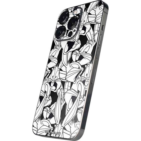 Looney Tunes Bugs Bunny Super Sized Pattern iPhone 15 Pro Max Skin
