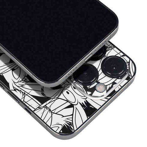 Looney Tunes Bugs Bunny Super Sized Pattern iPhone 16 Pro Max Skin