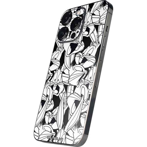 Looney Tunes Bugs Bunny Super Sized Pattern iPhone 16 Pro Skin
