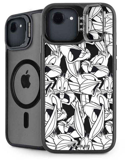 Looney Tunes Bugs Bunny Super Sized Pattern iPhone 16e Kickstand Case