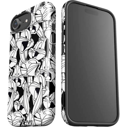 Looney Tunes Bugs Bunny Super Sized Pattern iPhone 16e Impact Case