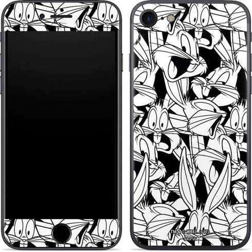 Looney Tunes Bugs Bunny Super Sized Pattern iPhone 7 Skin