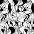 Looney Tunes Bugs Bunny Super Sized Pattern iPhone XS Skin