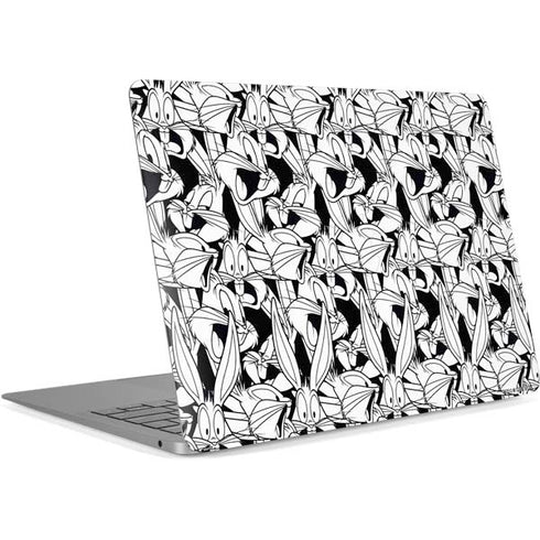Looney Tunes Bugs Bunny Super Sized Pattern Apple MacBook Air Skin