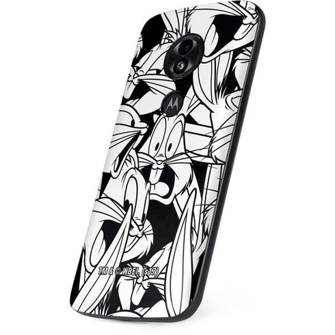 Looney Tunes Bugs Bunny Super Sized Pattern Moto E5 Play Skin