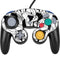 Looney Tunes Bugs Bunny Super Sized Pattern Nintendo GameCube Controller Skin