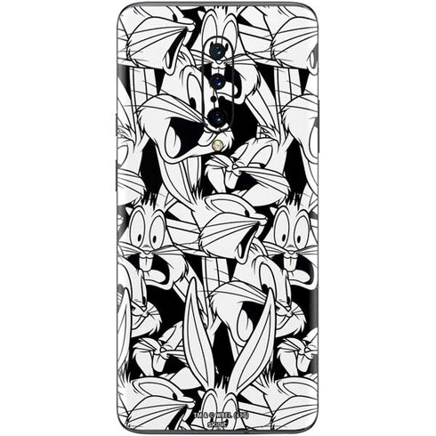 Looney Tunes Bugs Bunny Super Sized Pattern OnePlus 7 Pro Skin