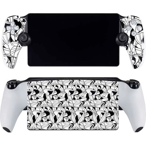 Looney Tunes Bugs Bunny Super Sized Pattern PlayStation Portal Remote Player Skin