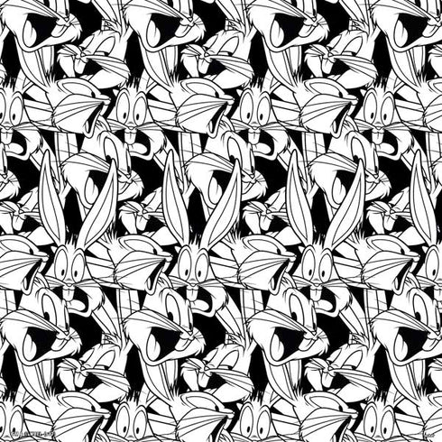 Looney Tunes Bugs Bunny Super Sized Pattern PS4 Console and Controller Bundle Skin