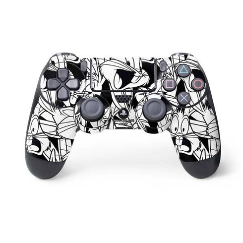 Looney Tunes Bugs Bunny Super Sized Pattern PlayStation PS4 Skins