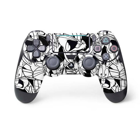 Looney Tunes Bugs Bunny Super Sized Pattern PS4 Pro/Slim Controller Skin