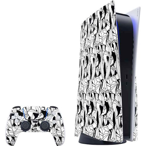 Looney Tunes Bugs Bunny Super Sized Pattern PlayStation PS5 Skins