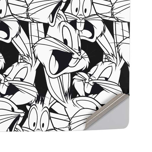 Looney Tunes Bugs Bunny Super Sized Pattern PS5 Pro Disk Console Skin