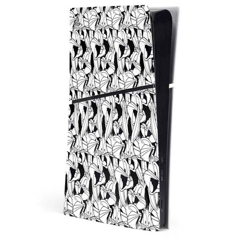 Looney Tunes Bugs Bunny Super Sized Pattern PS5 Slim Digital Edition Console Skin