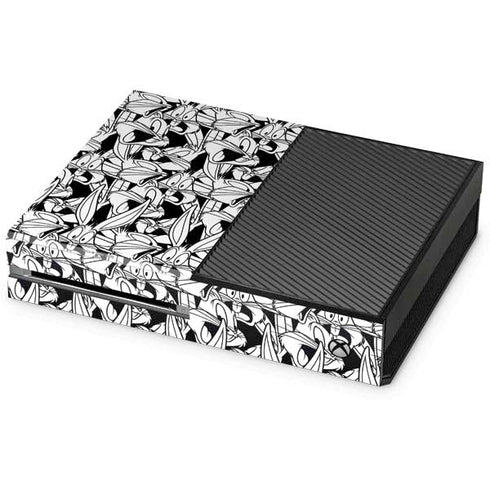Looney Tunes Bugs Bunny Super Sized Pattern Xbox One Console Skin