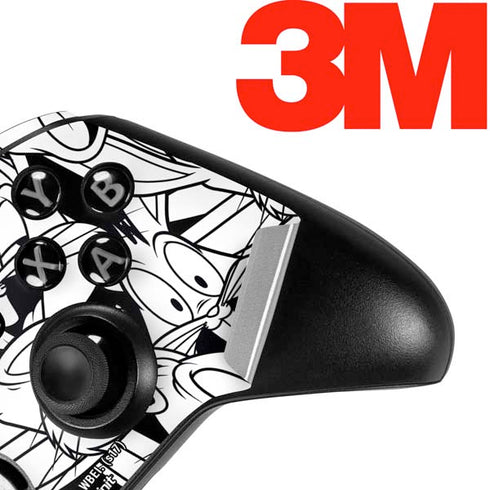 Looney Tunes Bugs Bunny Super Sized Pattern Xbox One Elite Controller Skin
