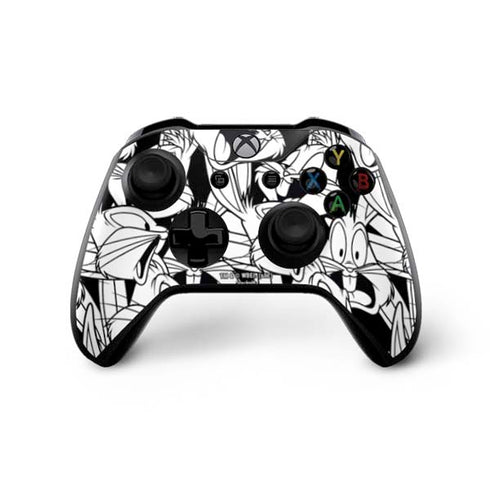 Looney Tunes Bugs Bunny Super Sized Pattern Xbox One X Bundle Skin