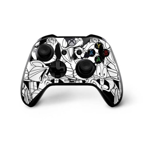 Looney Tunes Bugs Bunny Super Sized Pattern Xbox One X Controller Skin