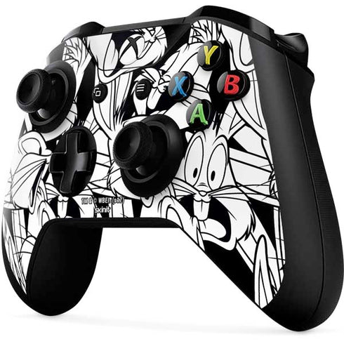 Looney Tunes Bugs Bunny Super Sized Pattern Xbox One X Controller Skin