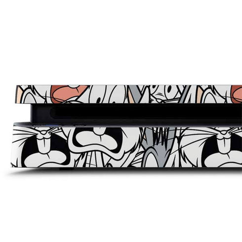 Looney Tunes Bugs Bunny Super Sized PS4 Slim Skin