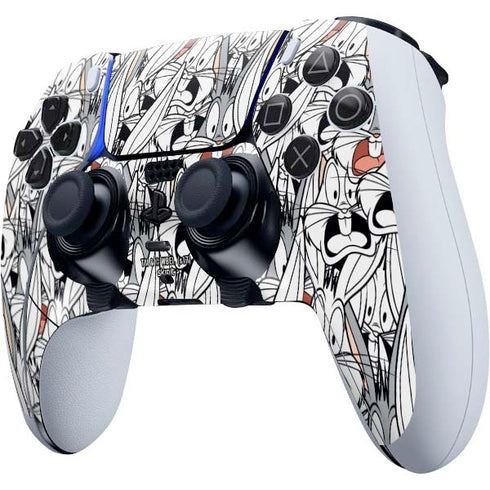 Looney Tunes Bugs Bunny Super Sized PS5 DualSense Edge Pro Controller Skin