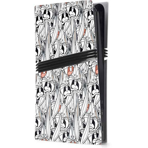 Looney Tunes Bugs Bunny Super Sized PS5 Pro Console Skin