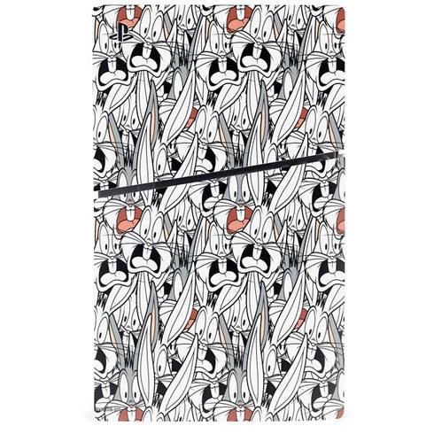 Looney Tunes Bugs Bunny Super Sized PS5 Slim Digital Edition Console Skin