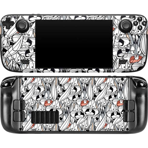 Looney Tunes Bugs Bunny Super Sized Steam Deck Handheld Gaming Computer OLED Skin