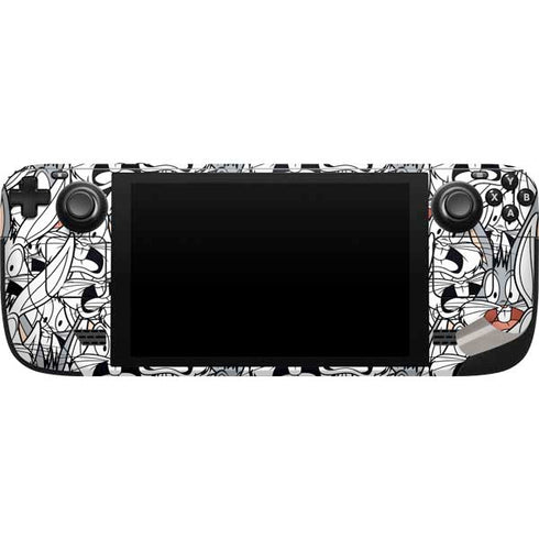 Looney Tunes Bugs Bunny Super Sized Steam Deck Handheld Gaming Computer Skin