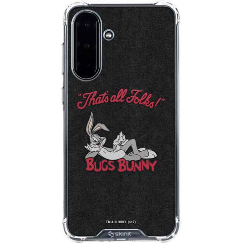 Looney Tunes Bugs Bunny Thats All Folks Galaxy A36 5G Clear Case