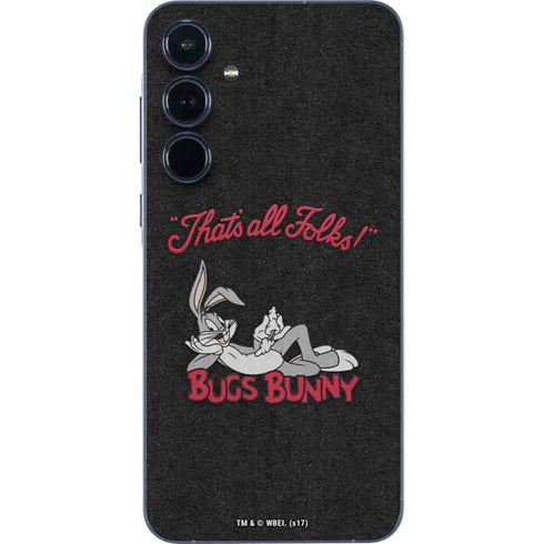 Looney Tunes Bugs Bunny Thats All Folks Galaxy A36 5G Skin