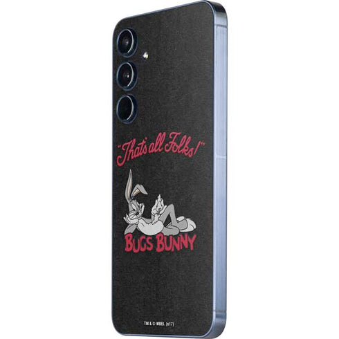 Looney Tunes Bugs Bunny Thats All Folks Galaxy A55 5G Skin