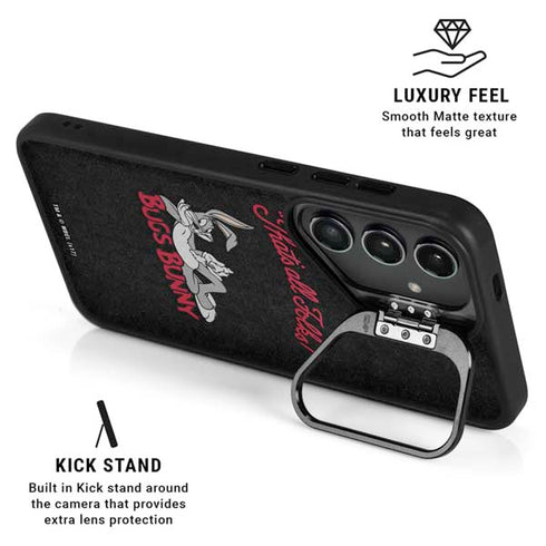 Looney Tunes Bugs Bunny Thats All Folks Galaxy S24 Kickstand Case